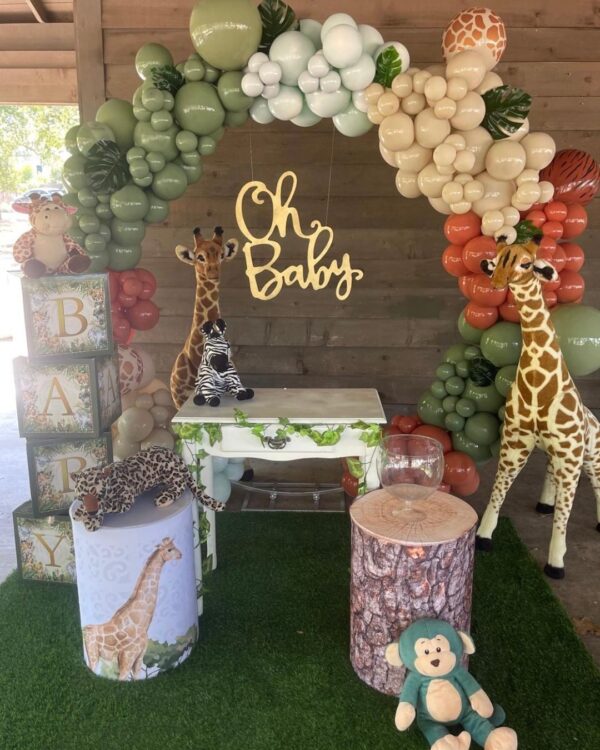 Baby shower Safari